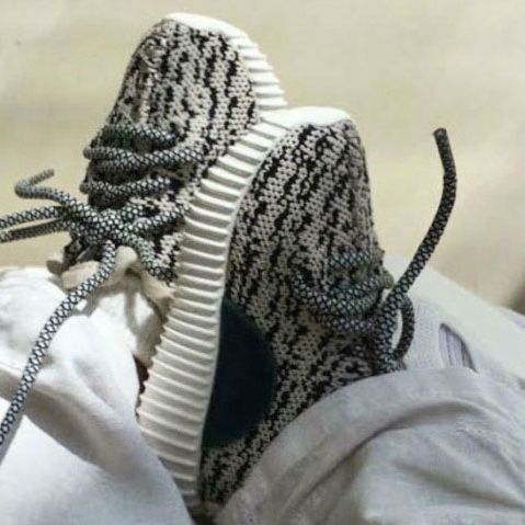 knitted baby yeezys