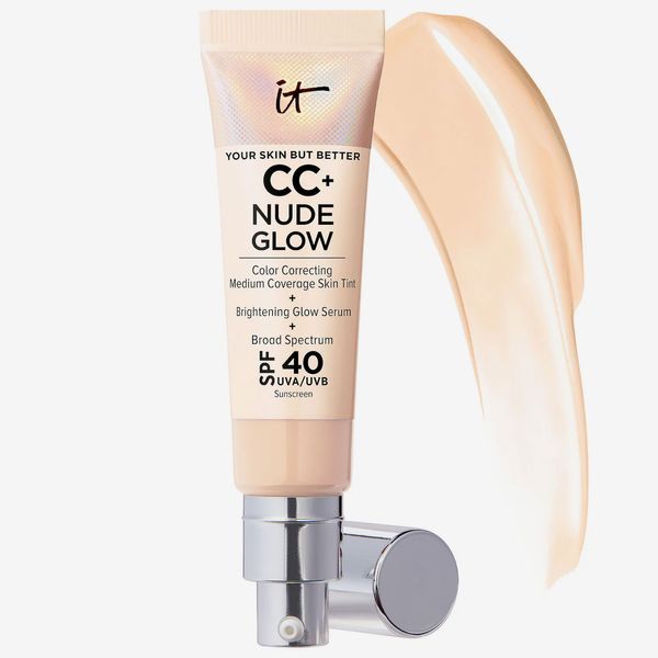 IT Cosmetics CC+ Nude Glow Lightweight Foundation + Glow Serum With SPF 40 and Niacinamide