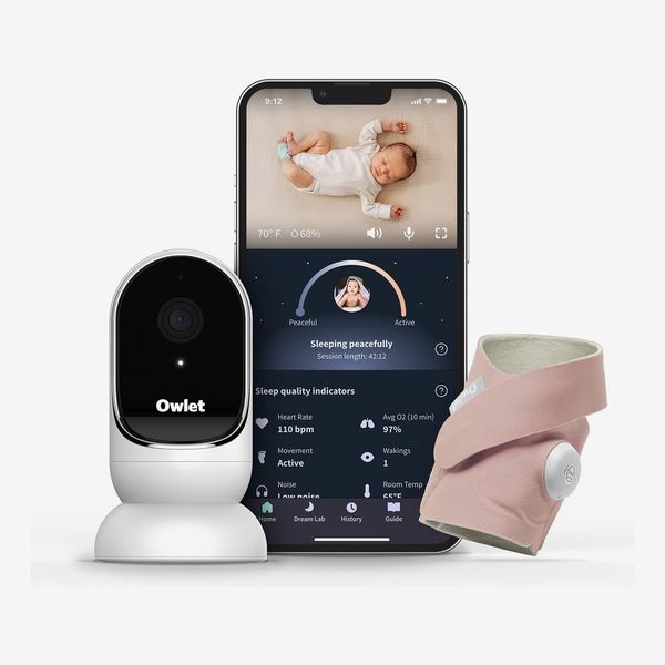 Owlet Dream Duo: Dream Sock Baby Monitor and HD Camera