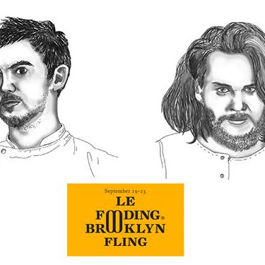 Bertrand Grébaut (left) and Magnus Nilsson are heading to Brooklyn.