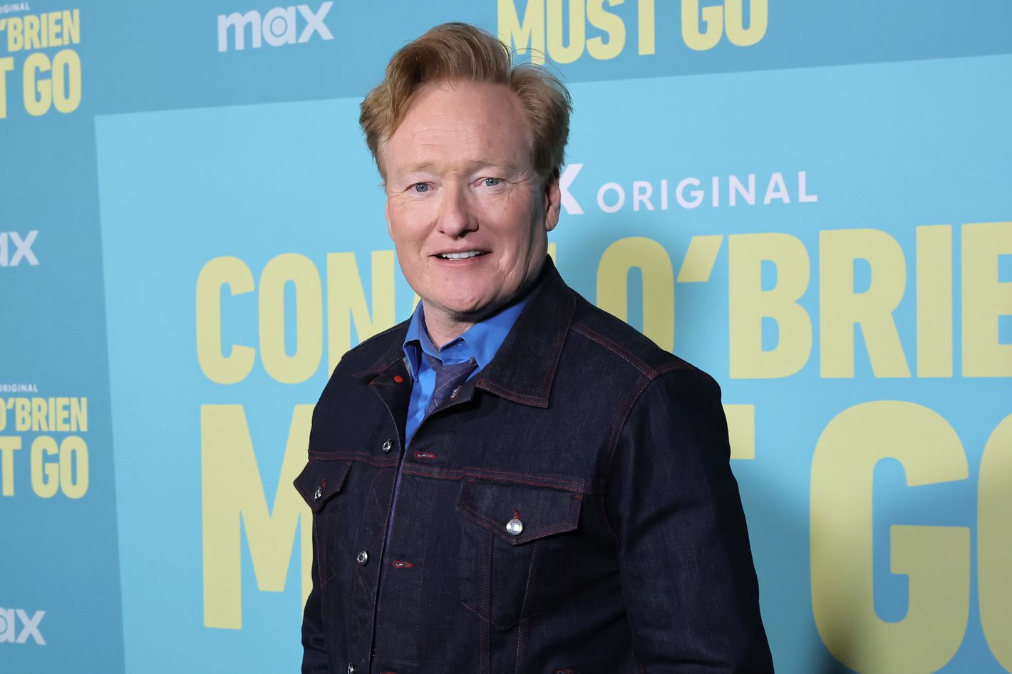 Conan O’Brien Says He Hasn’t Dry Cleaned His Hot Ones Jacket Yet