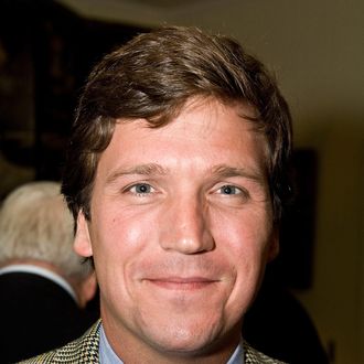 WASHINGTON - APRIL 07: Tucker Carlson poses for a photo at a HeadCount fundraiser held in a private home on April 7, 2008 in Washington D.C. (Photo by Paul Morigi/WireImage)