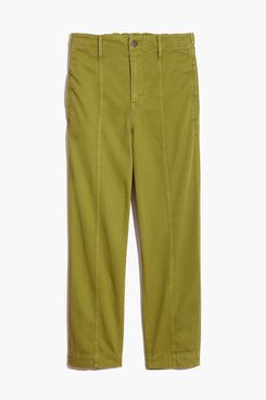Madewell Seamed Pull-On Tapered Pants