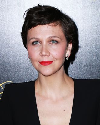 Maggie Gyllenhaal looks chic as she arrives at the Venice 