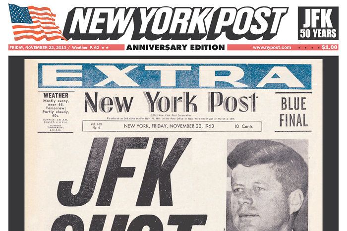 The 10 Best JFK Anniversary Front Covers From Around the Country