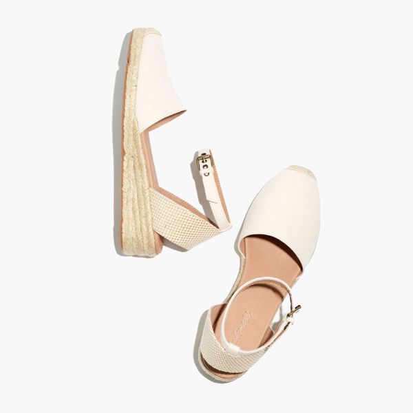 Madewell The Evelina Espadrille in (Re)sourced Canvas