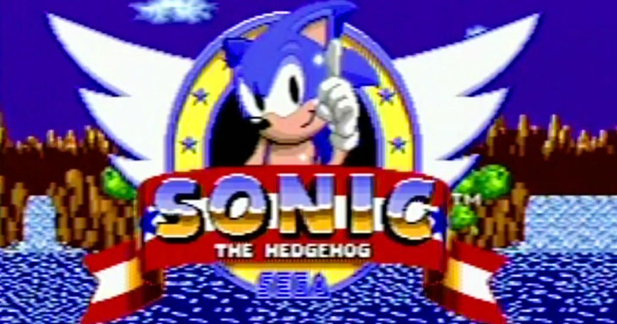 Gold Ring FILLED Sonic The Hedgehog Music From The Original Motion Pic