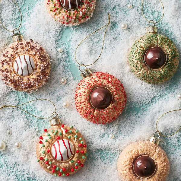 Anthropologie Peanut Butter Blossom Ornaments