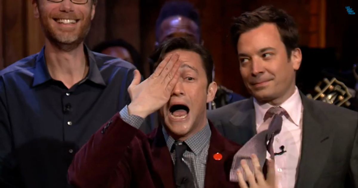 Joseph Gordon Levitt Lip Sync Jimmy Fallon Watch Jimmy Fallon, Joseph Gordon-Levitt, and Stephen Merchant Lip