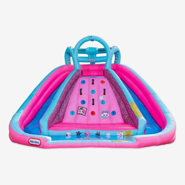 L.O.L. Surprise Inflatable River Race Waterslide with Blower