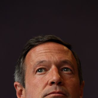 FREDERICK, MD - OCTOBER 27: Democratic Maryland Gov. Martin O'Malley campaigns for reelection on October 27, 2010 in Frederick, Maryland. O'Malley is running against former Maryland Gov. Robert Ehrlich in the election to be held next week. (Photo by Win McNamee/Getty Images) *** Local Caption *** Martin O'Malley