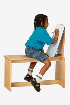 MEEDEN Easel for Kids, Art Easel, Kids Easel, Toddler Easel, Solid Pine  Wood Kids Art Easel, Toddler Drawing Board, Chalkboard and Magnetic White