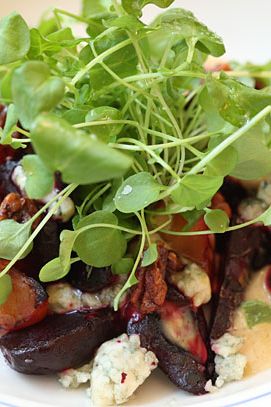 Charred beets