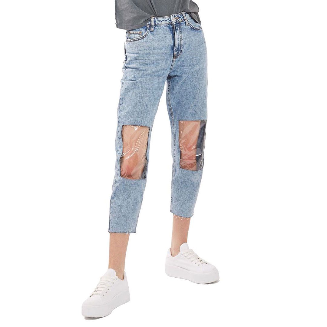Most Ridiculous Jeans Styles of the Year Clear Jeans