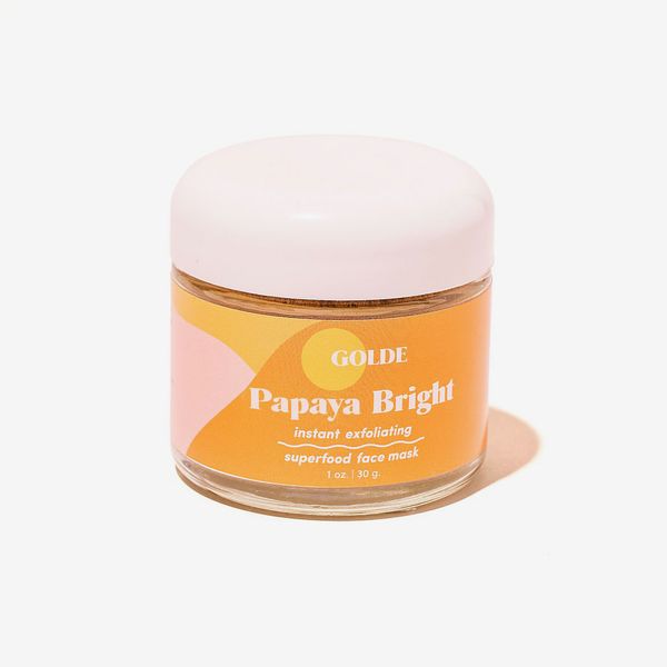 Mascarilla facial brillante Golde Papaya