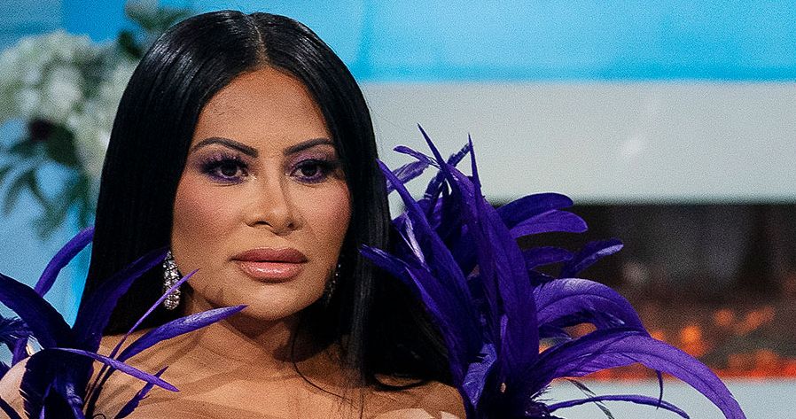 jen shah purple dress WornOnTV: Jen's purple feather embellished velvet dress on The Real Housewives of Salt Lake City | Jen Shah