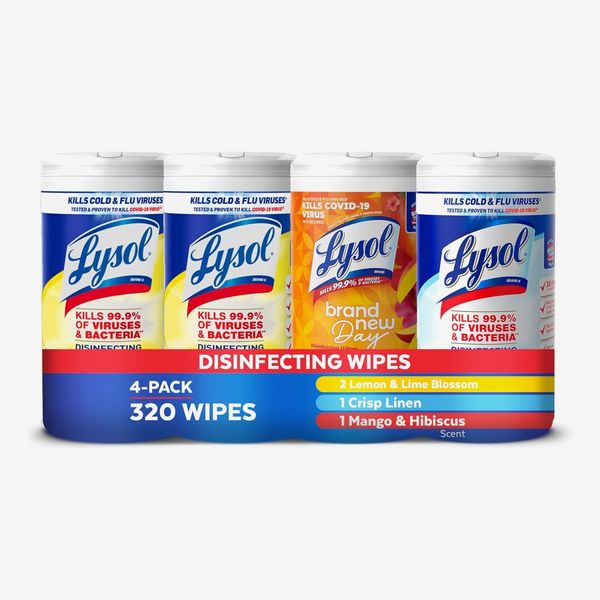 Lysol Disinfecting Wipes Bundle, 4 Pack