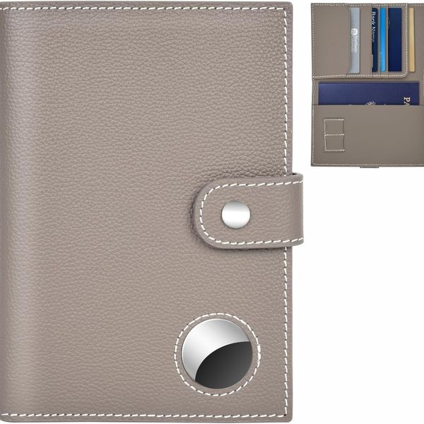 Genuine Leather Passport Holder