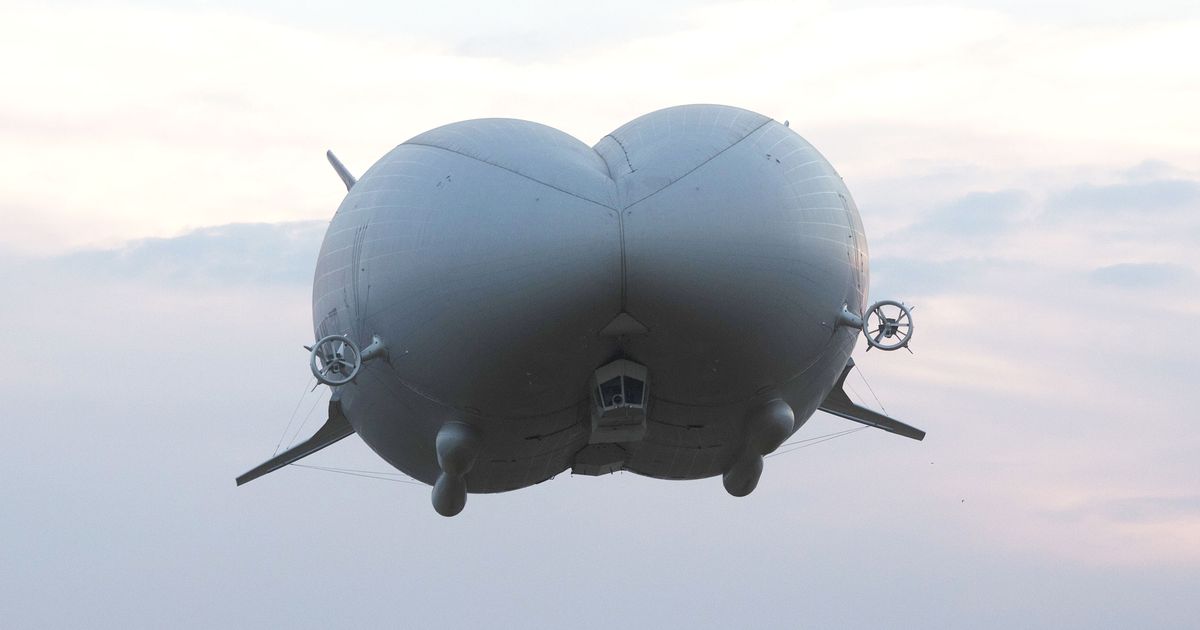 Butt Blimp Airlander 10 Crashes