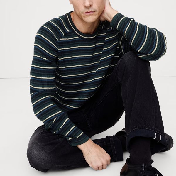 Banana Republic Slim Merino Ribbed Sweater