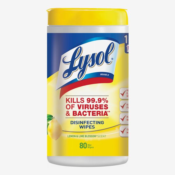 Lysol Disinfecting Wipes, Lemon & Lime Blossom, Pack of 4
