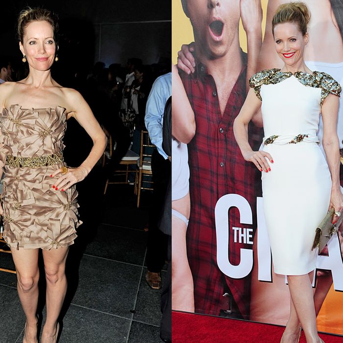 Leslie Mann Wore Several Outfits Last Night