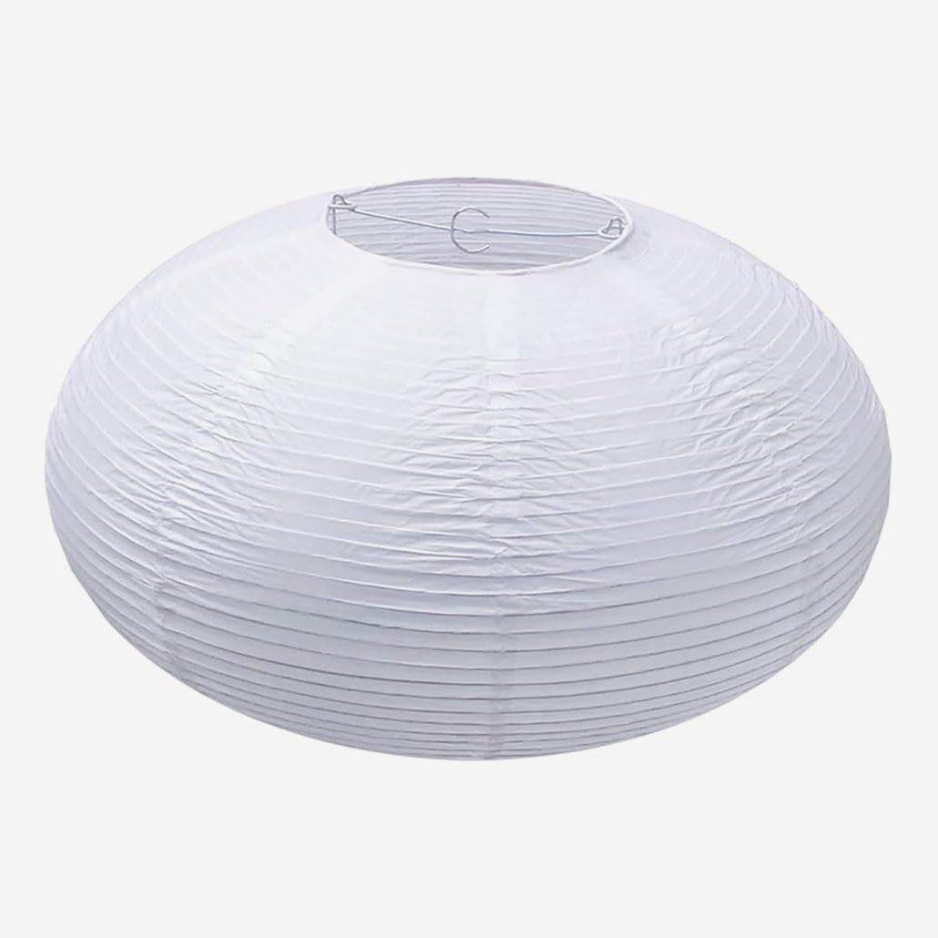 TopAAA White Round Paper Lantern