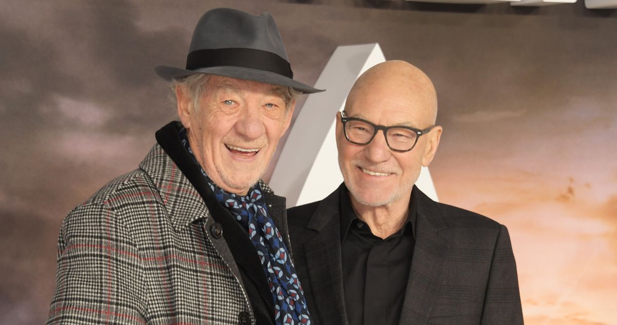 Ian McKellen Says Patrick Stewart ‘Wore His Heart on His Sleeve'