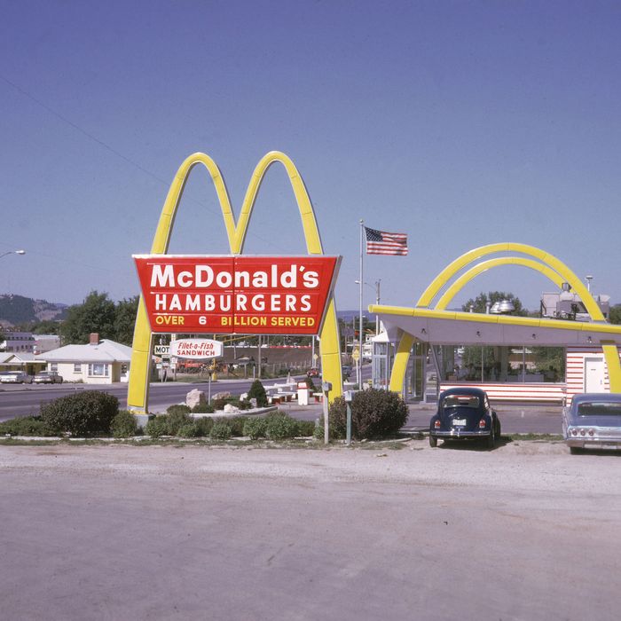 The good ol' days, before McDonald's added salads and smoothies to its menu.