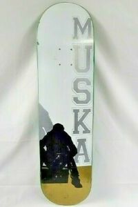 Chad Muska Silhouette Shortys Skateboard Deck 2020 Reissue Gold Size 8.25