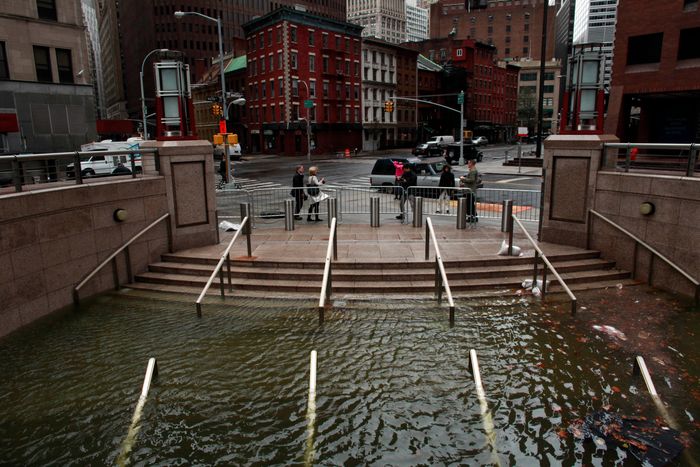 East Coast Begins To Clean Up And Assess Damage From Hurricane Sandy