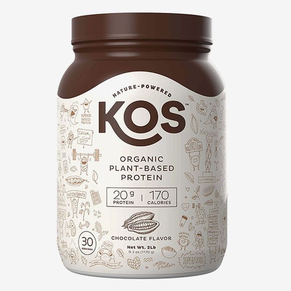 KOS Organic Plant Based Protein Powder – Raw Organic Vegan Protein Blend, Chocolate
