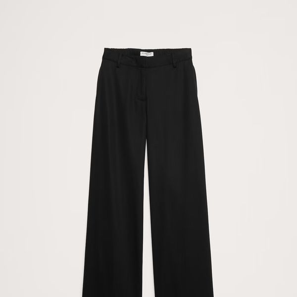 Banana Republic The Everyday Wide-Leg Pant in Tencel-Cotton