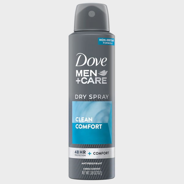 Dove Men+Care Clean Comfort Dry Spray Antiperspirant Deodorant (6 Pack)