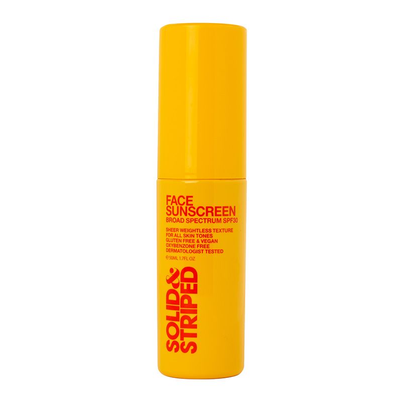 Solid & Striped Face Sunscreen Broad Spectrum SPF 30