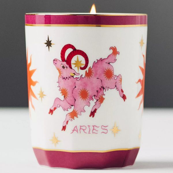 Lou Benesch x Anthropologie Stargazer Zodiac Boxed Candle