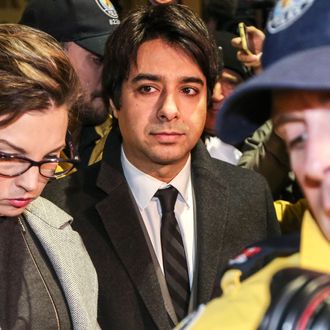 Jian Ghomeshi Leaving Courthouse