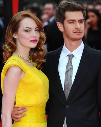 Emma Stone and Andrew Garfield.