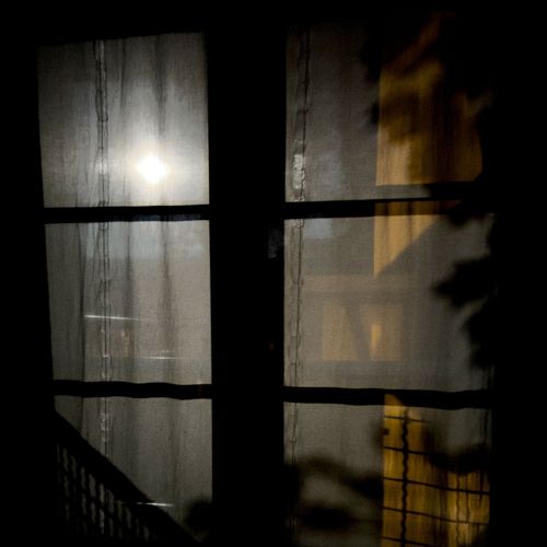 Moonlight on the window