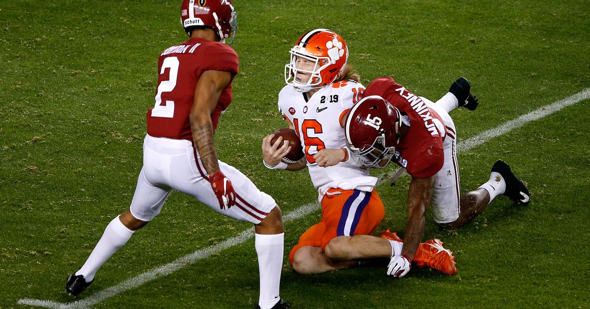 Alabama v Clemson: What Players Will Wear For Football