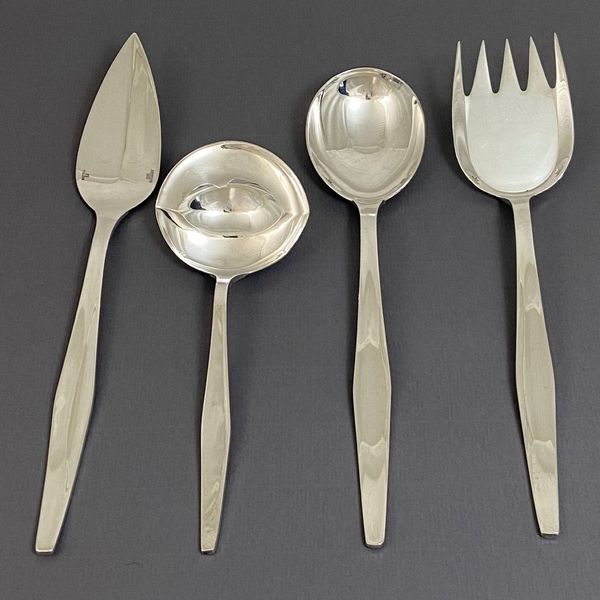 Vintage 1957 Lino Sabattini for Christofle Silver-Plated Cutlery Set