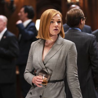 Sarah Snook as Shiv Roy in Succession.