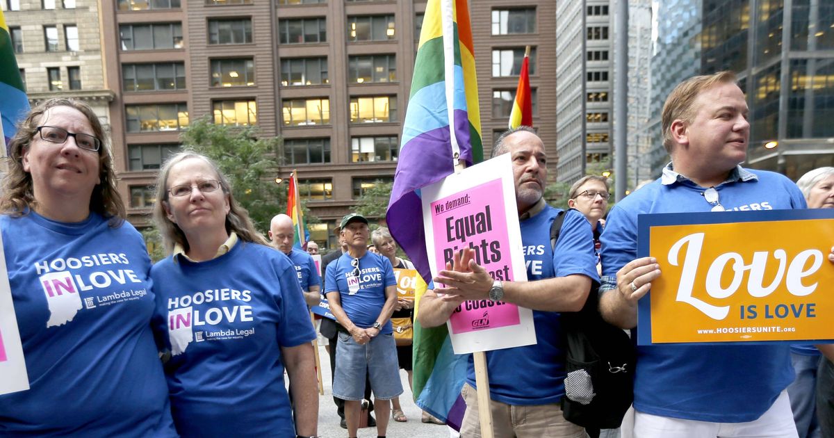 Same Sex Marriage Bans Overturned In Wisconsin Indiana 7019