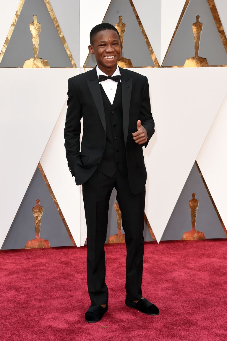 Abraham Attah 
Suit by Dolce & Gabbana.