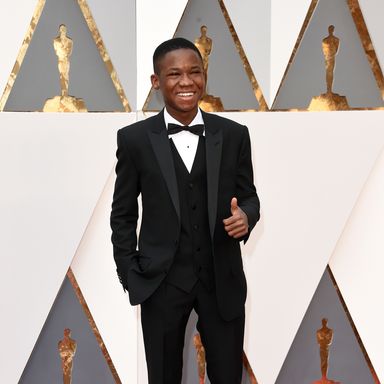 Abraham Attah 
Suit by Dolce & Gabbana.