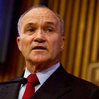 NEW YORK - JULY 13: New York Police Commissioner Ray Kelly speaks during a press conference about Leibby Kletzky, a murdered eight-year-old boy who went missing from the Hasidic neighborhood of Borough Park, Brooklyn, July 13, 2011 in New York City. After a two day search Kletzky's dismembered body was found partially in a suitcase inside a dumpster and partially in a refrigerator in a nearby apartment. Police detectives have taken Levi Aron, 35, into custody in connection to the killing. (Photo by Ramin Talaie/Getty Images)