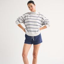 Abercrombie Sunday Oversized Funnel Neck Sweatshirt