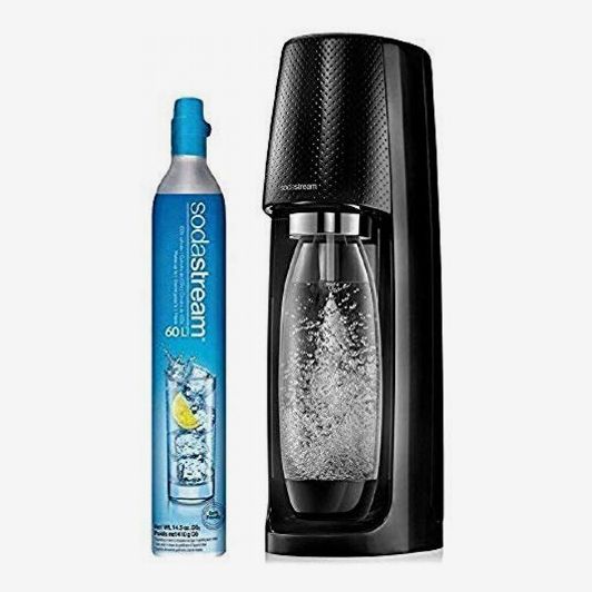 SodaStream Fizzi Sparkling Water Maker with CO2 and BPA Free Bottle