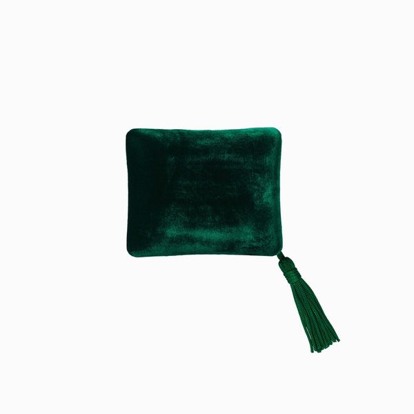 Sophie Bille Brahe Velvet Limone Jewelry Case - Vert Jour