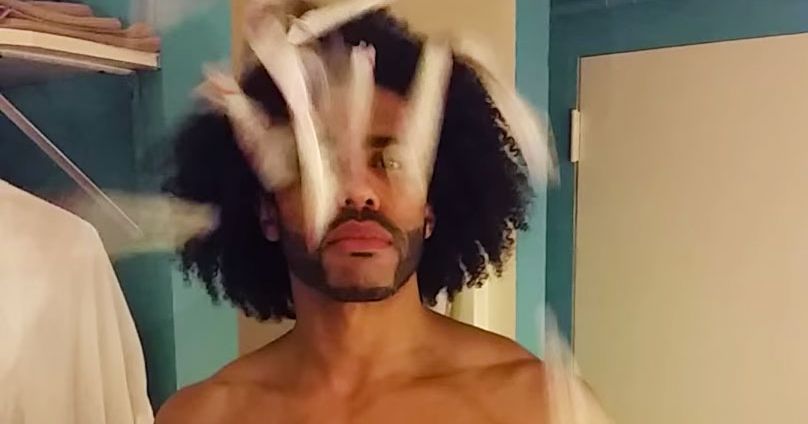 And Now Here s a Shirtless Daveed Diggs Making It Rain With Tampons